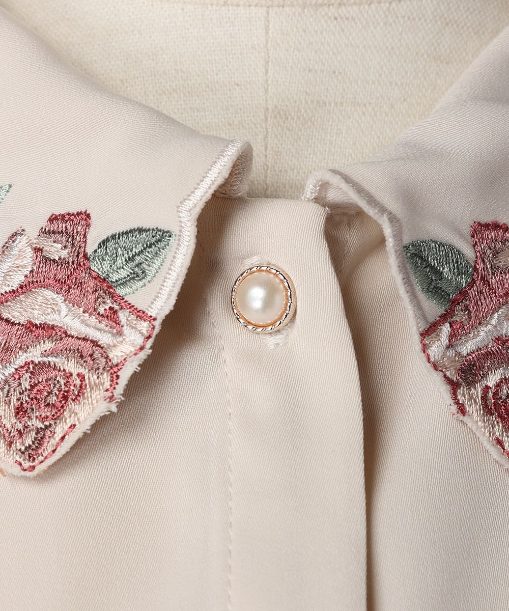 釦アップ (ivory×pink)