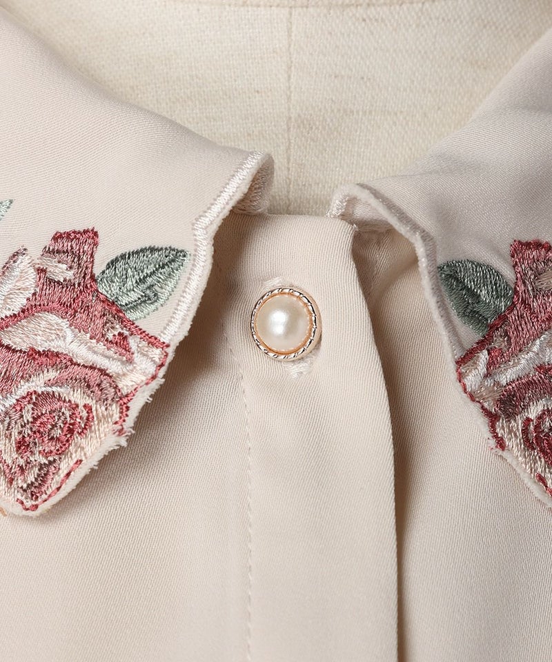 釦アップ (ivory×pink)