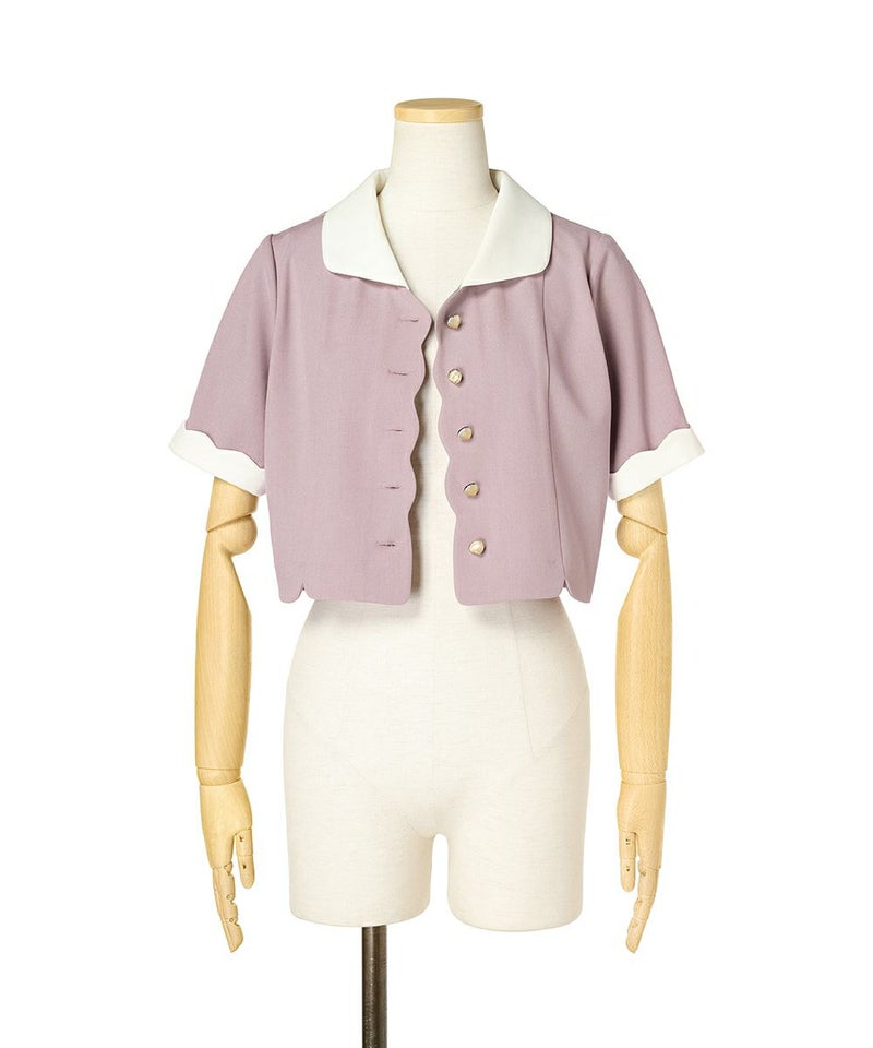 釦を開けた状態 (lavender)