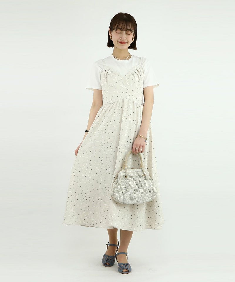 light blue×white / 165cm / ワンピースのみの着用