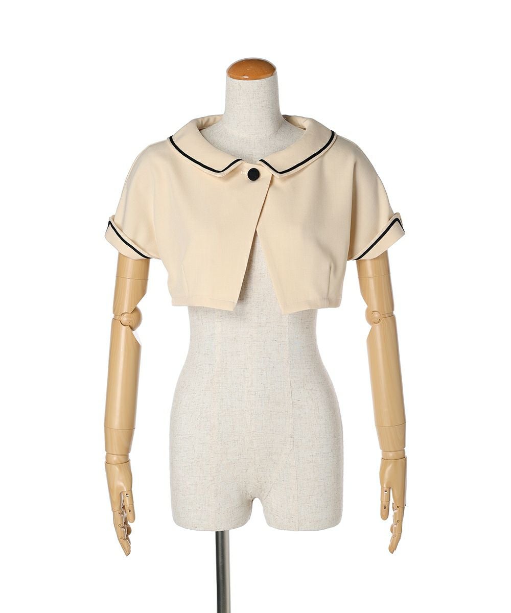 ジャケット (black×white)