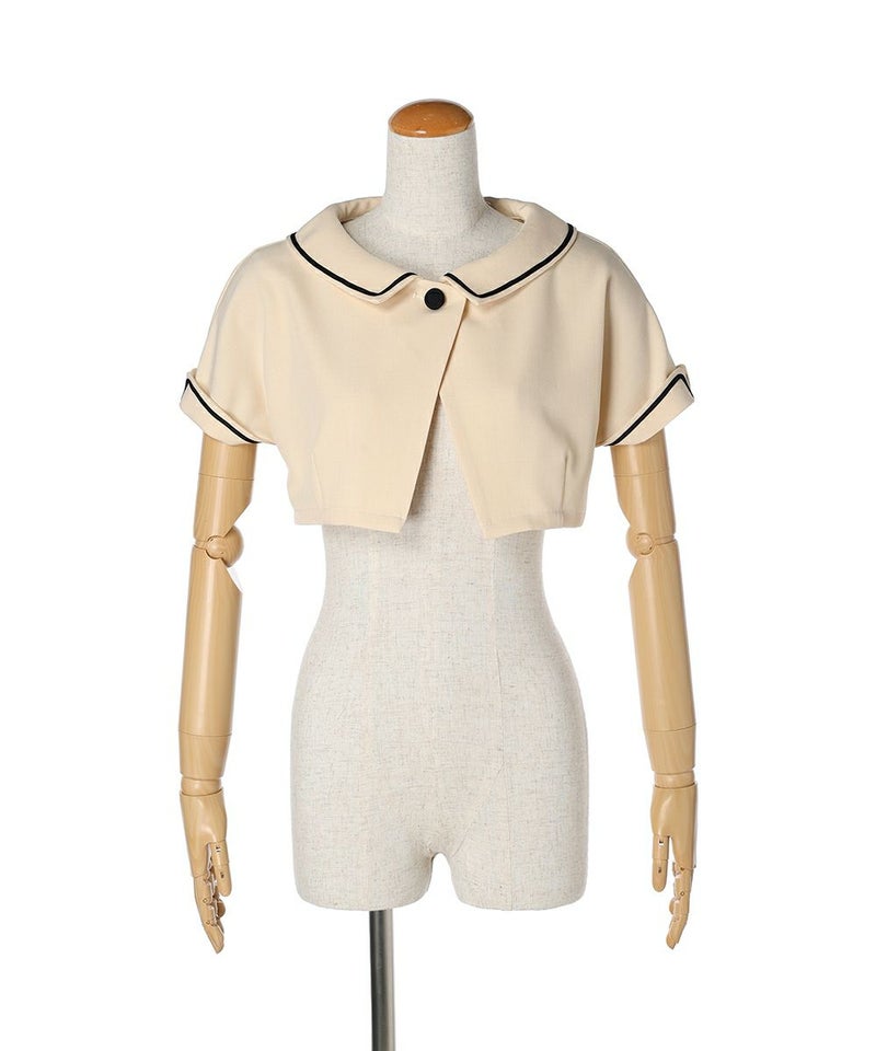 ジャケット (black×white)