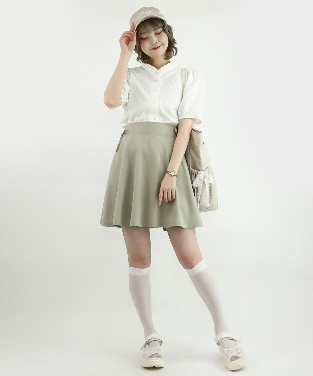□サイドレースアップミニスカート/F i.n.t [49AG02k007] | F i.n.t