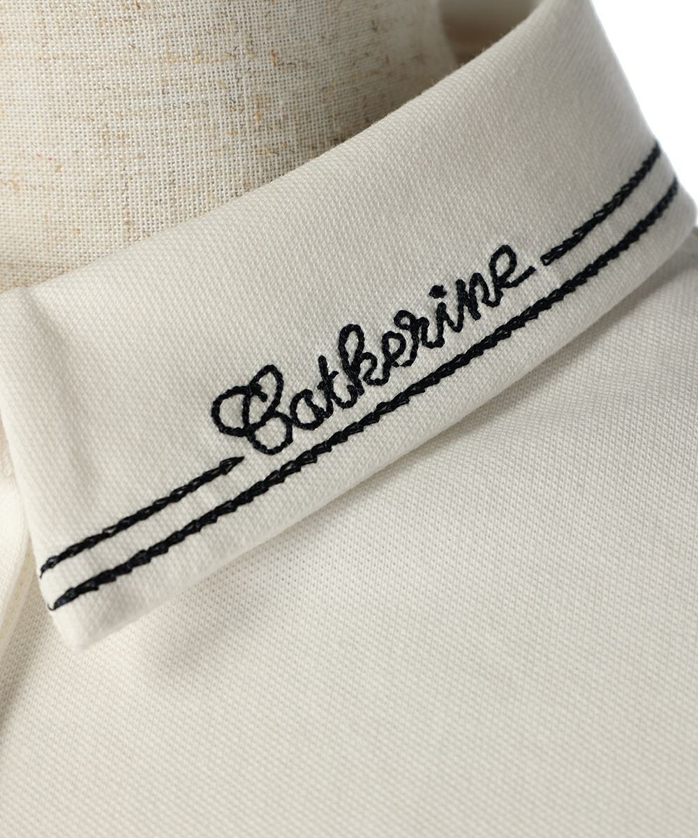 ロゴ刺繡 (off white)