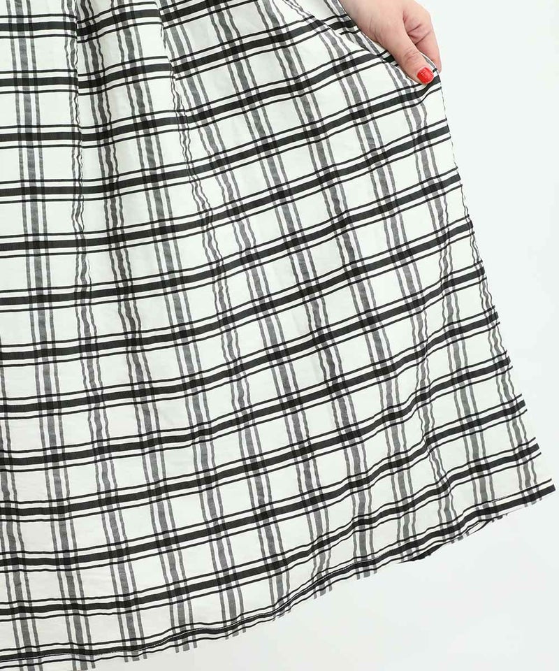 black×white / 165cm / レースインナーとのレイヤード