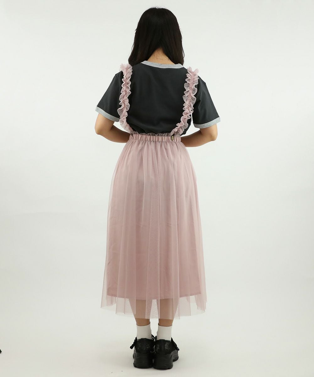 □フリルサスペンダー付きチュールスカート/F i.n.t [50AG05q013] | F