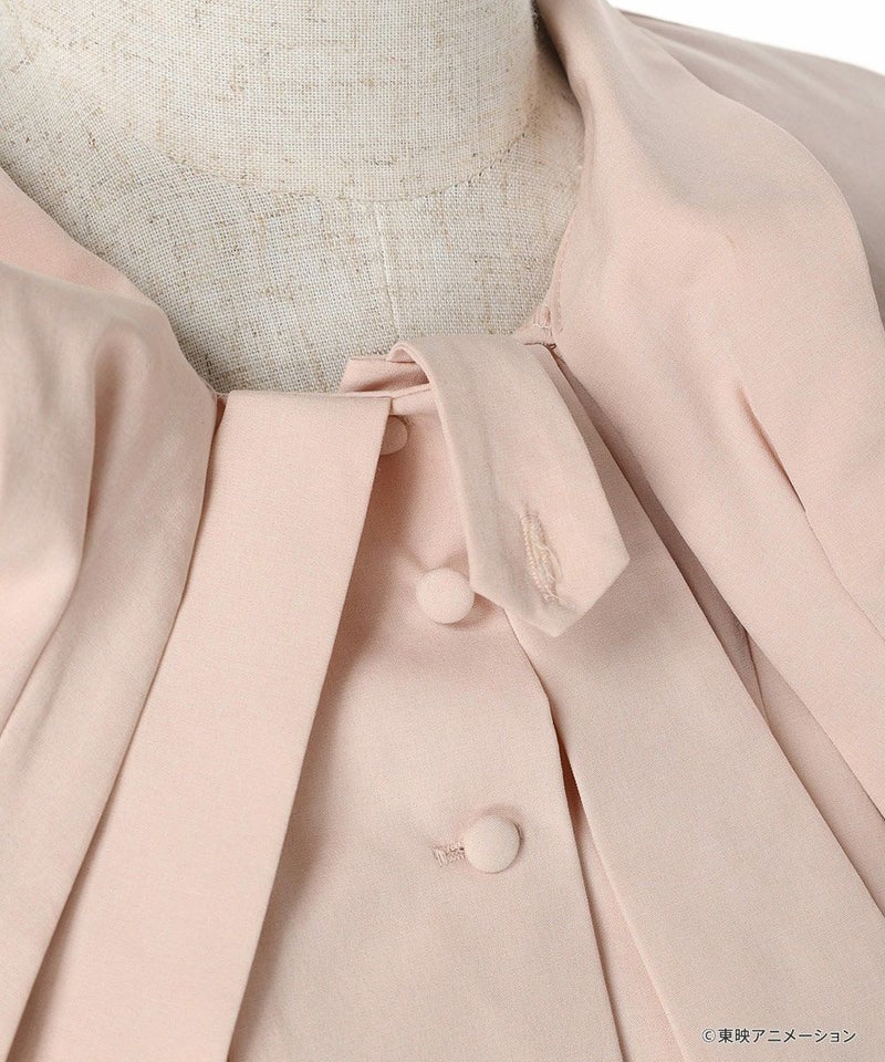 リボンタイ留め具 (light pink)