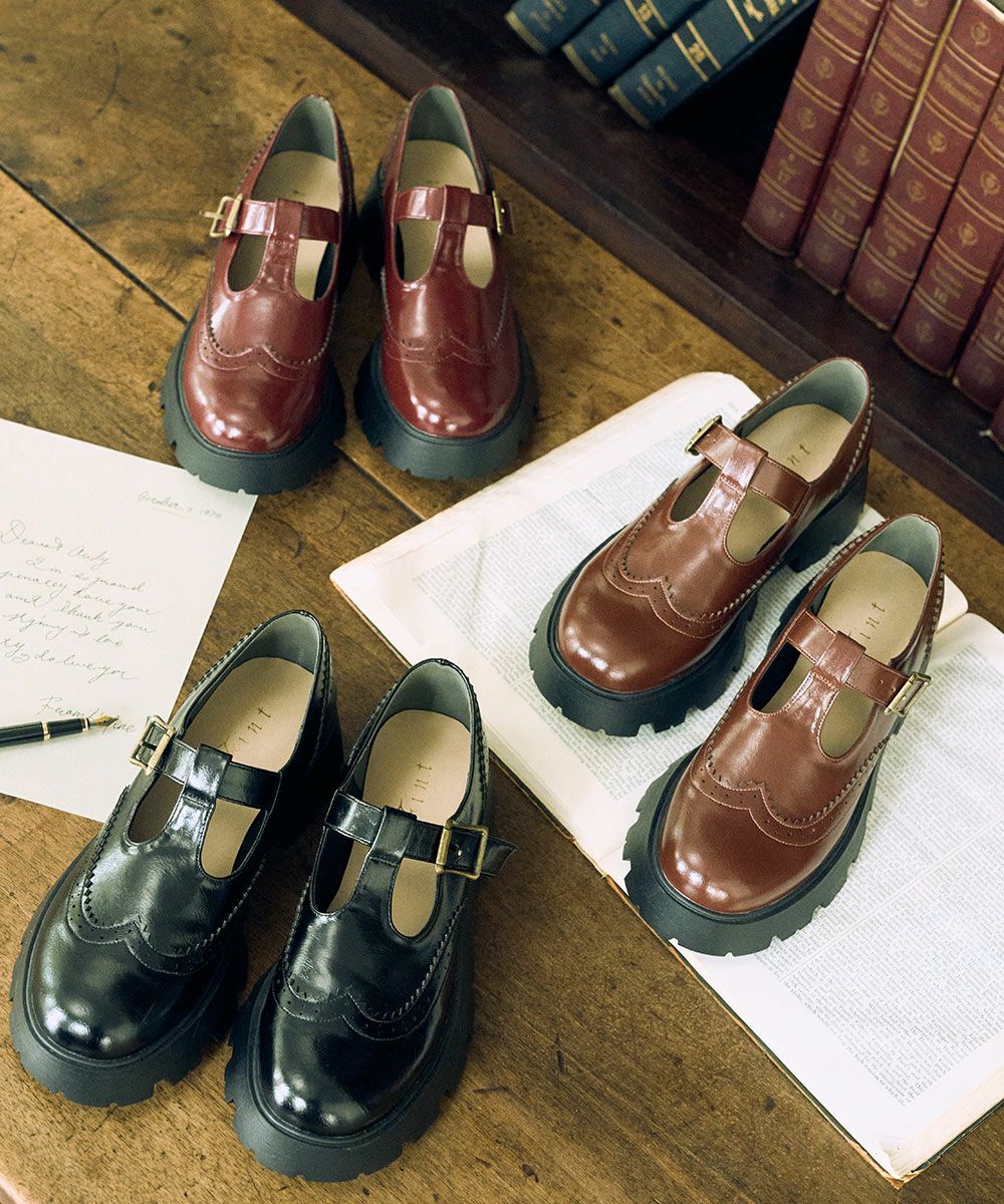 □Tストラップシューズ/F i.n.t [51AA01c002] | F i.n.t公式通販サイト