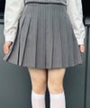 gray×white / 153cm