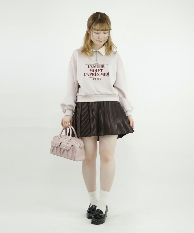 brown×white / 158cm