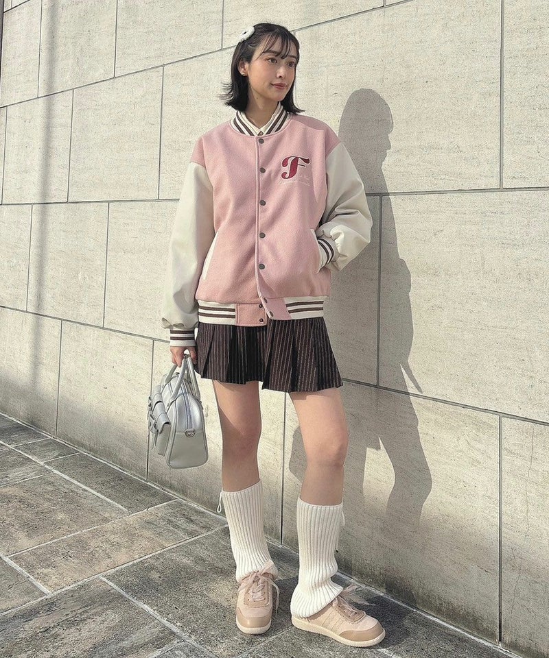 brown×white / 165cm