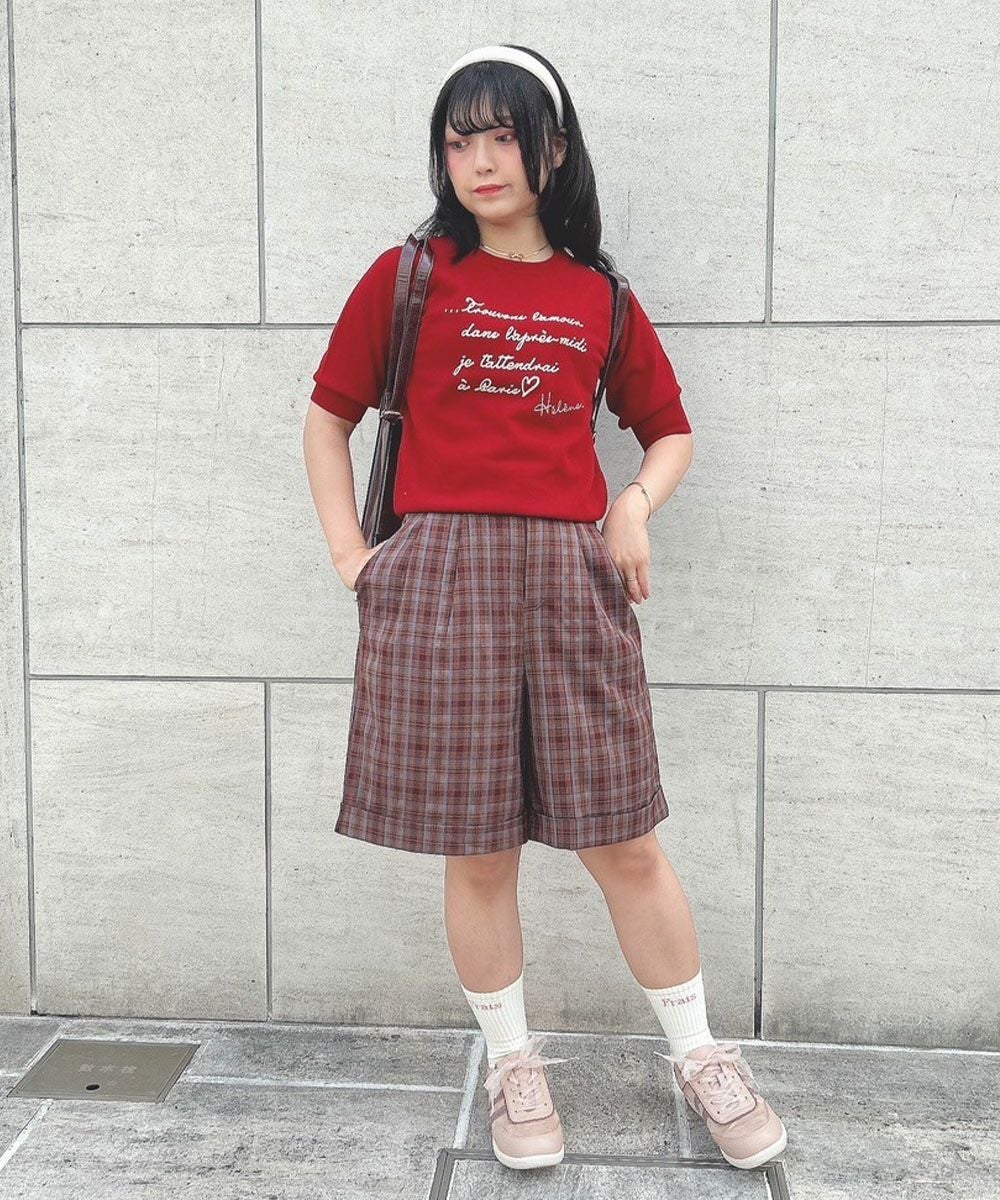brown×navy / 150cm