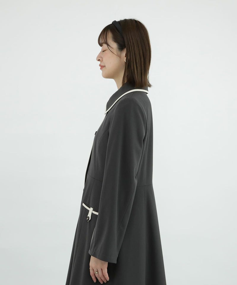 charcoal×white / 165cm