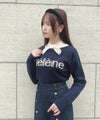 navy / 157cm / ブラウスとのレイヤード