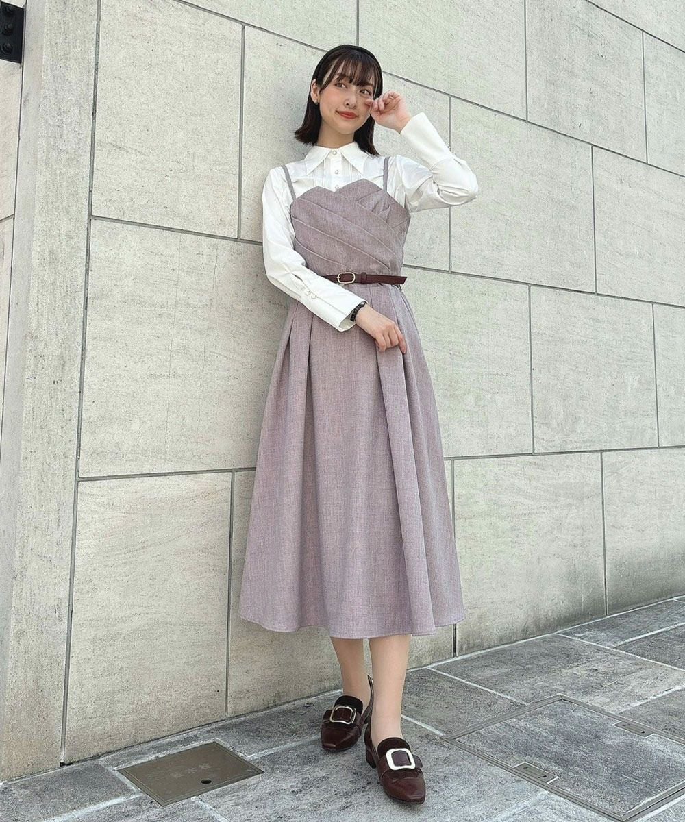 □カシュクールタックキャミワンピース/an3 Limited [51DE02f002] | F