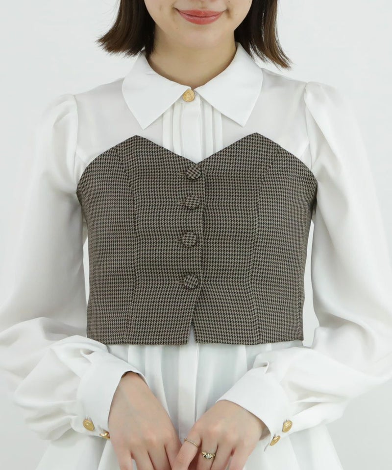 beige×brown / 165cm