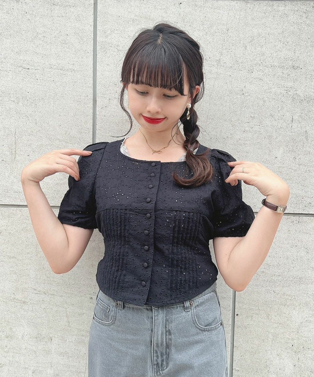 Another Edition/レースブラウス フリル袖レースブラウス（Tシャツ/カットソー）｜ANOTHER S（アナザー