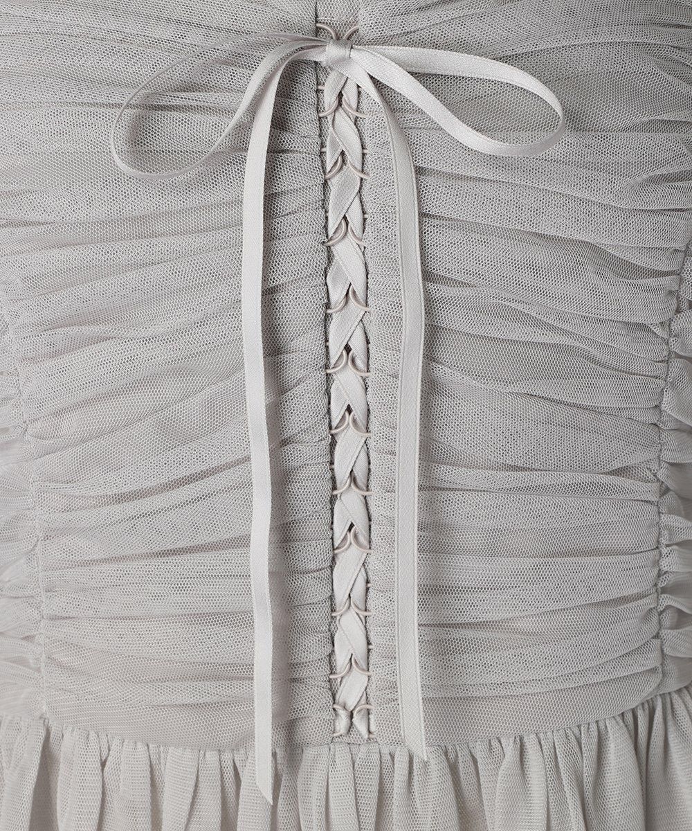 □レースアップチュールビスチェ/an another angelus [50BF03f017] | F