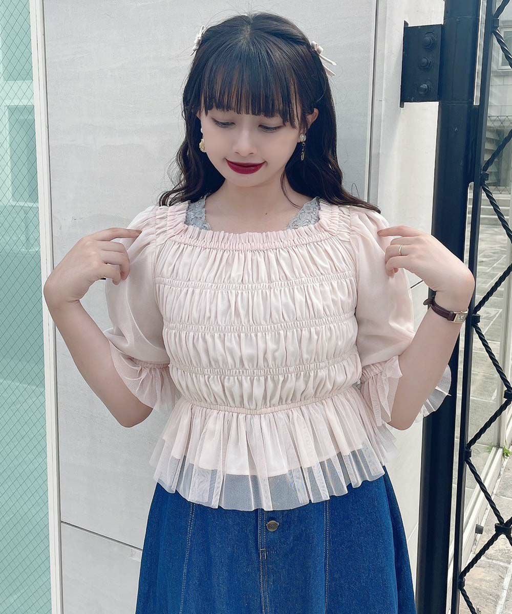 pink beige / 157cm