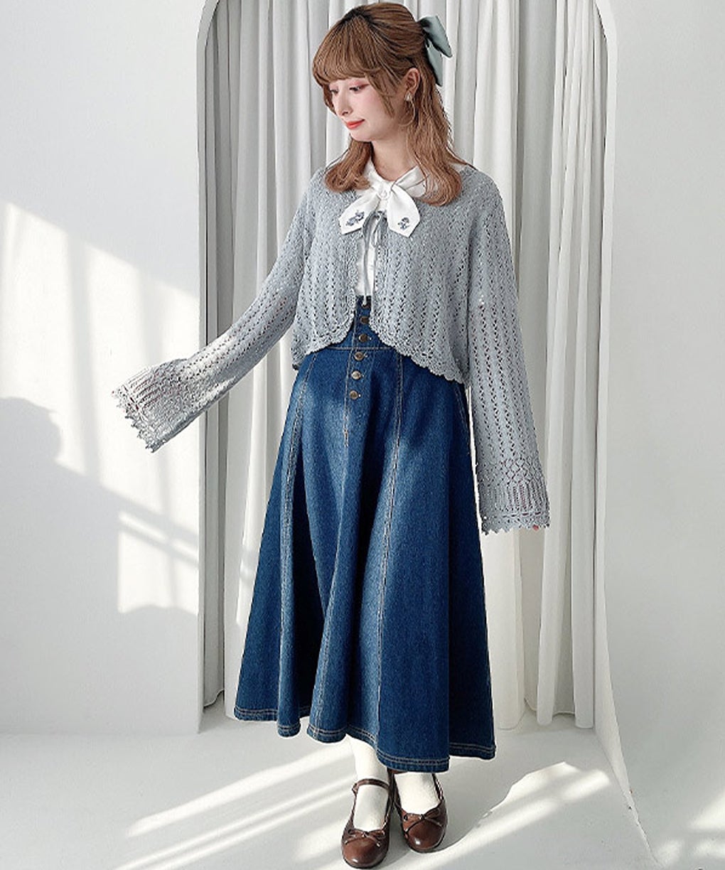 indigo / 152cm ： サイズ0