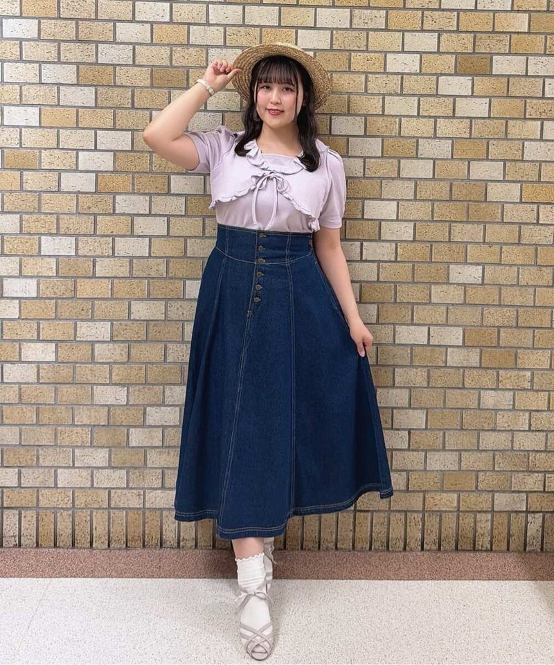 indigo / 158cm / 着用サイズ：2