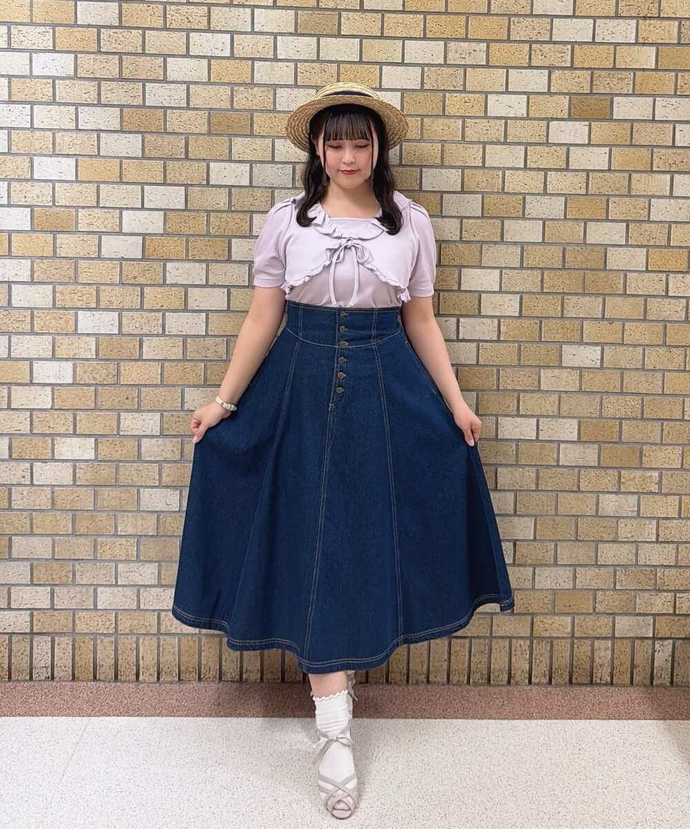 indigo / 158cm / 着用サイズ：2