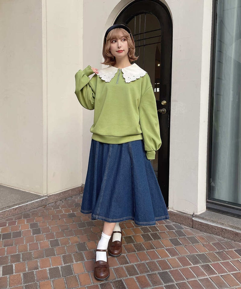 indigo / 152cm ： サイズ0