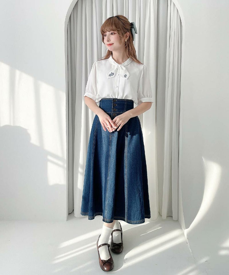 indigo / 152cm / 着用サイズ：0