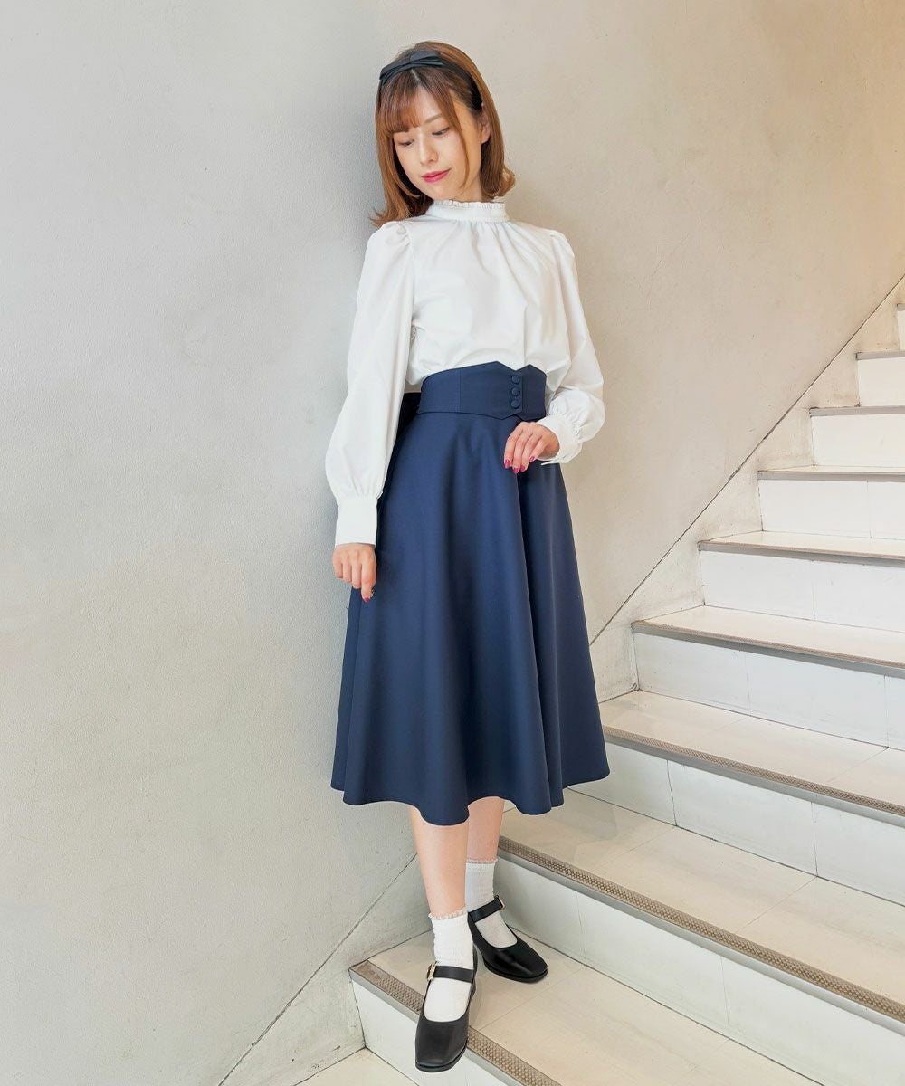 未使用タグ付vivienne westwoodフリル スタンドカラー ブラウス フリルスタンドカラーブラウス｜OUTLET / アウトレット