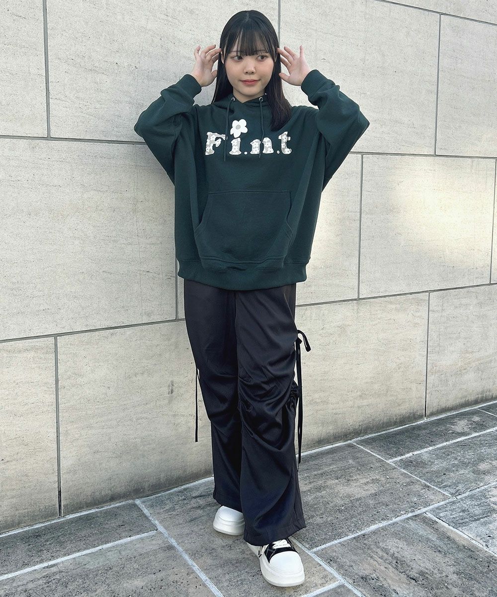 □フラワーFi.n.t発泡プリントパーカー/F i.n.t [51AI02j007] | F