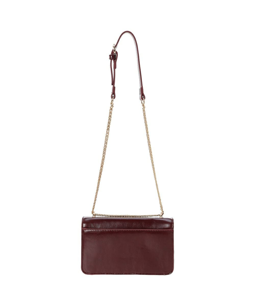 バック (wine red)