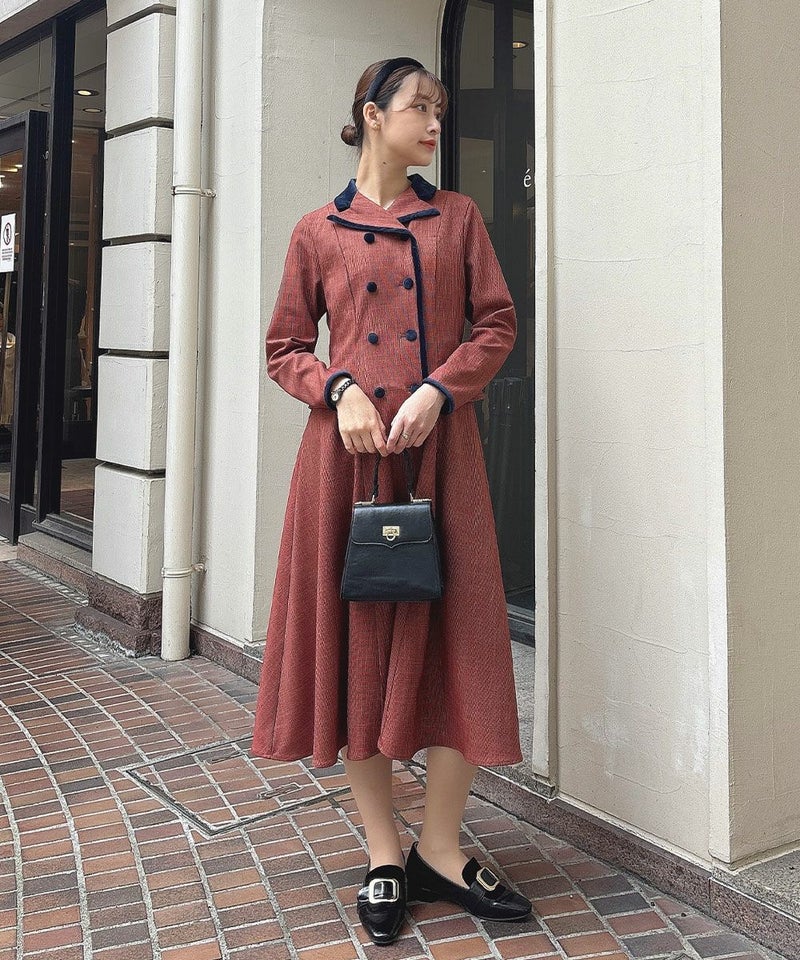 red×navy / 165cm
