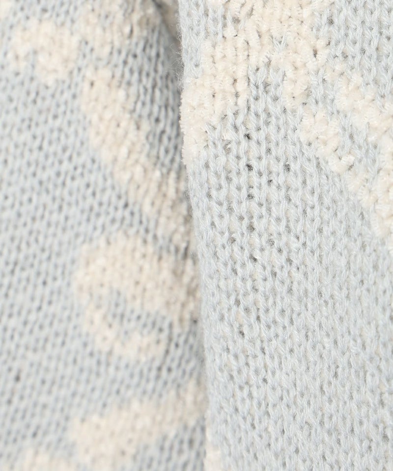 生地アップ (light gray×white)