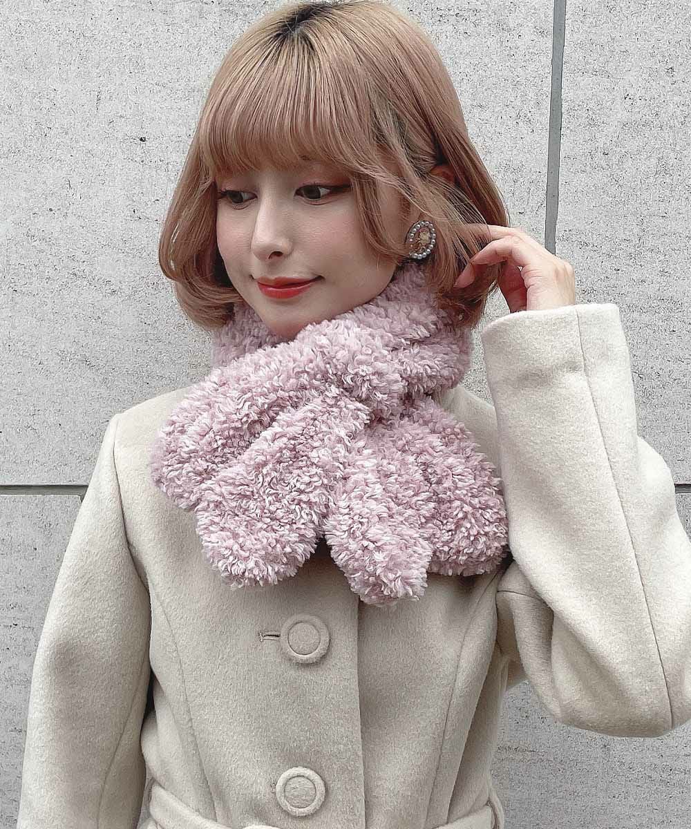 リボンタイフェイクボアティペット/F&A [51CB09a003] | F i.n.t公式