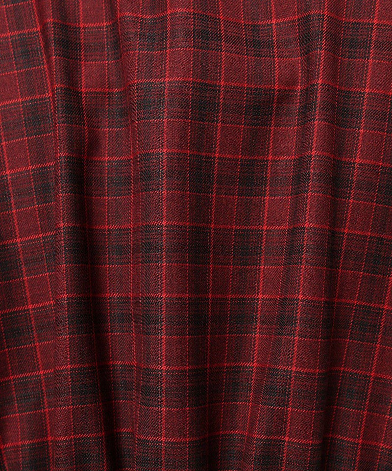 生地アップ (red×black)