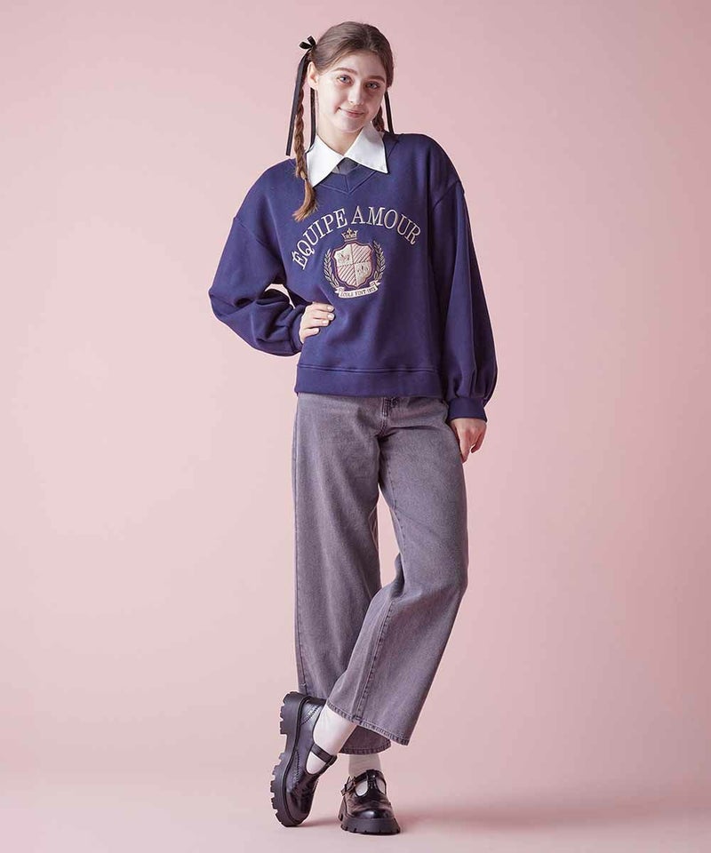 navy / 170cm / ブラウスとのレイヤード