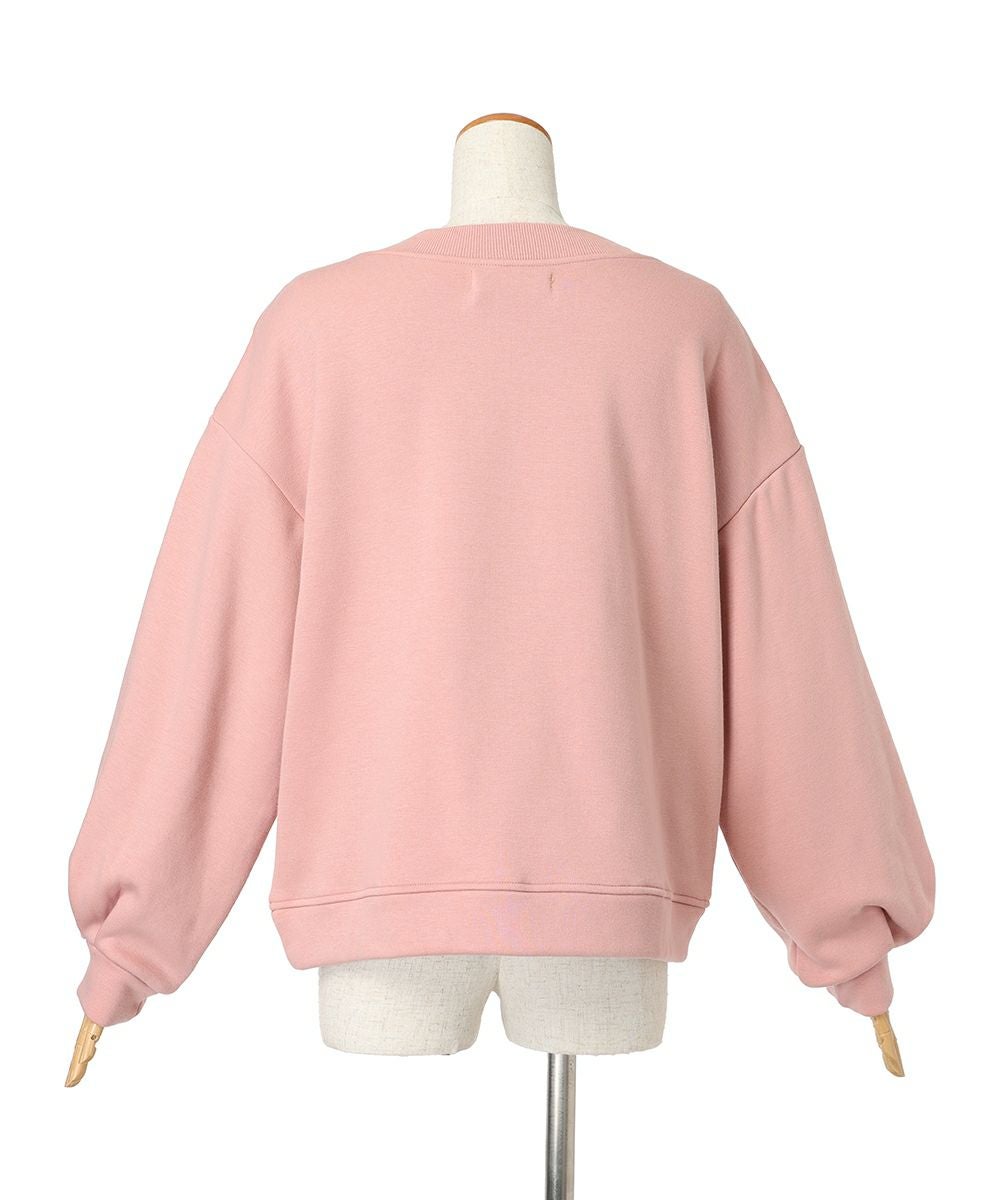 □カレッジロゴ刺繍スウェット/F i.n.t [52AI03j009] | F i.n.t公式