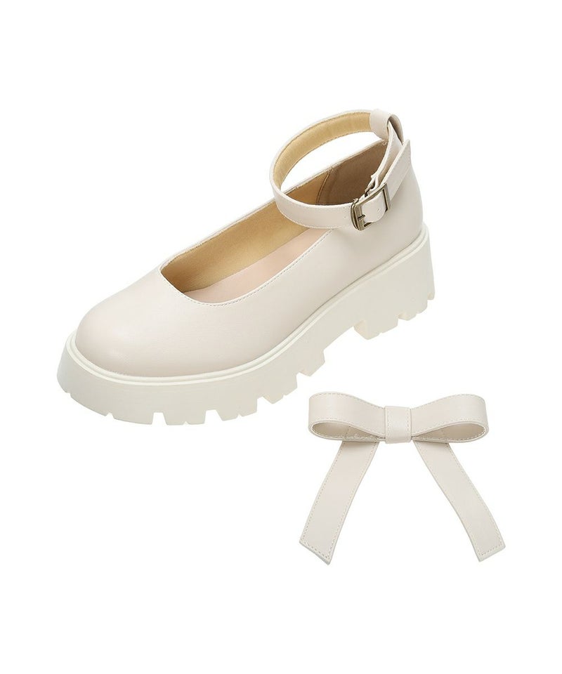 リボンを外した状態 (ivory)