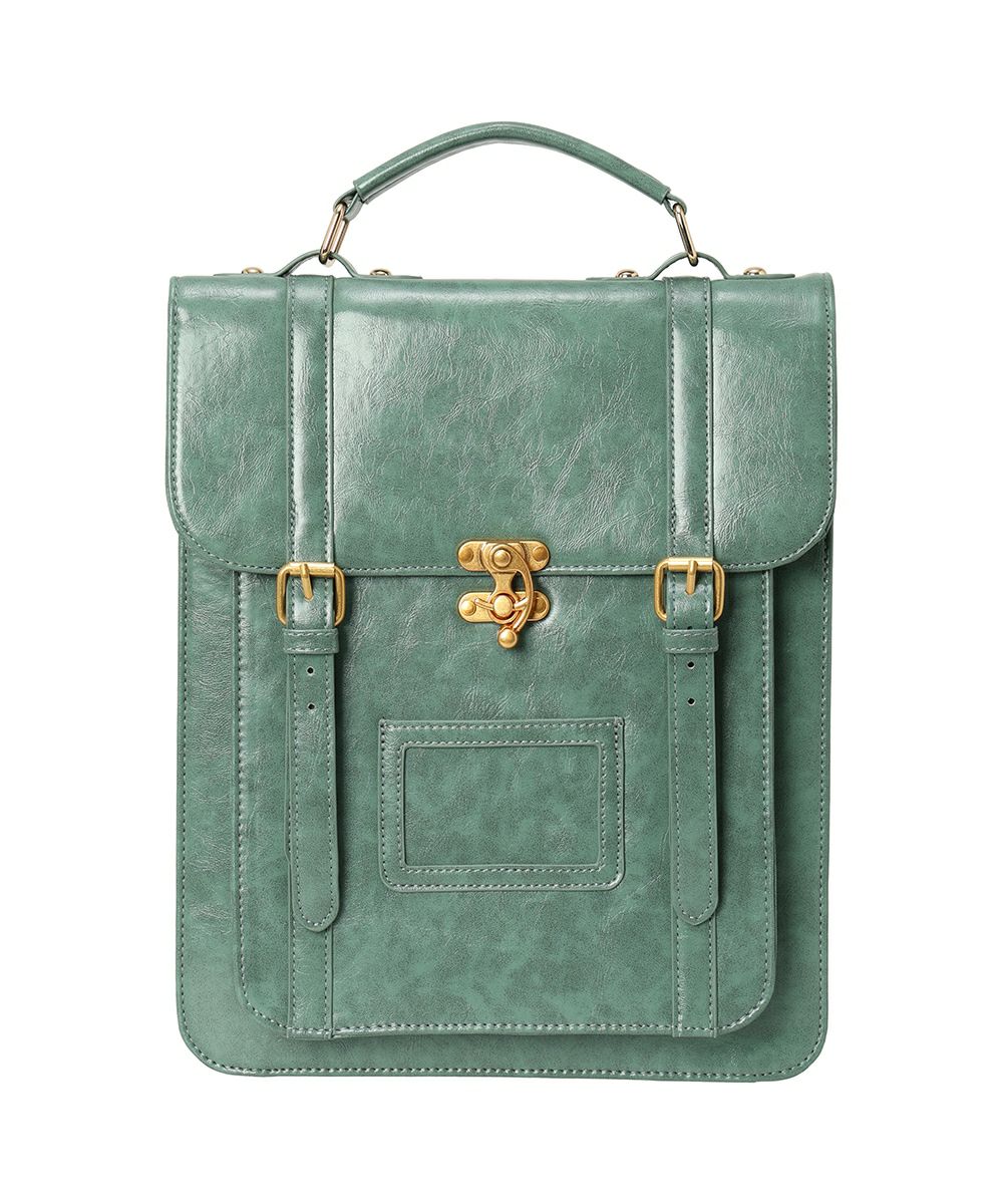 □ダブルベルト縦型サッチェルバッグ/F i.n.t [53AC02a004] | F i.n.t