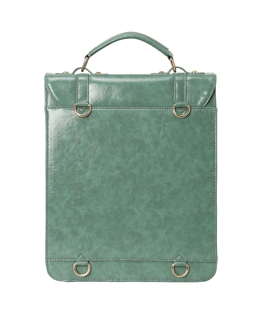 バック (blue green)