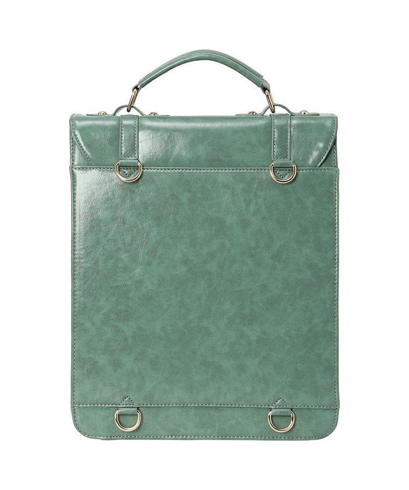 バック (blue green)