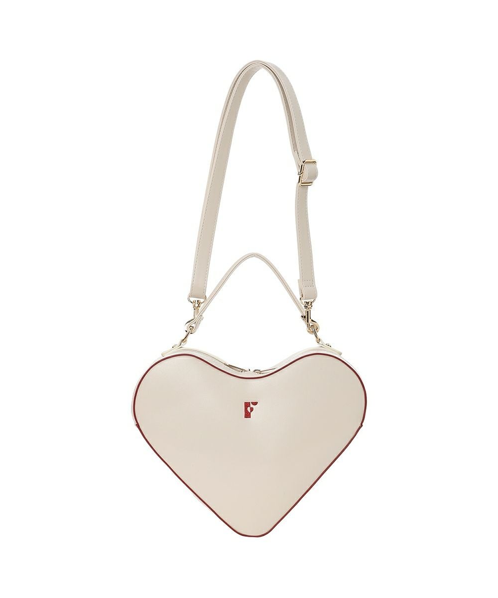 エピヌ ハートバック epine（エピヌ）の「e Heart pouch shoulder strap bag heart studs