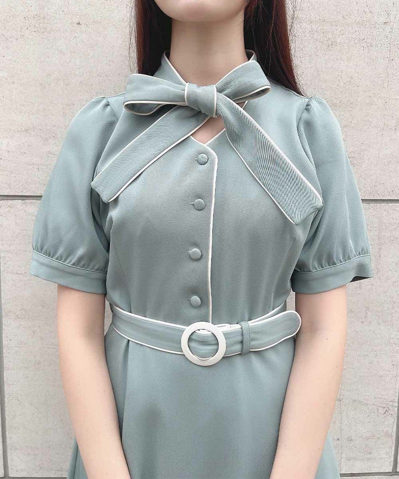 light green×white / 157cm