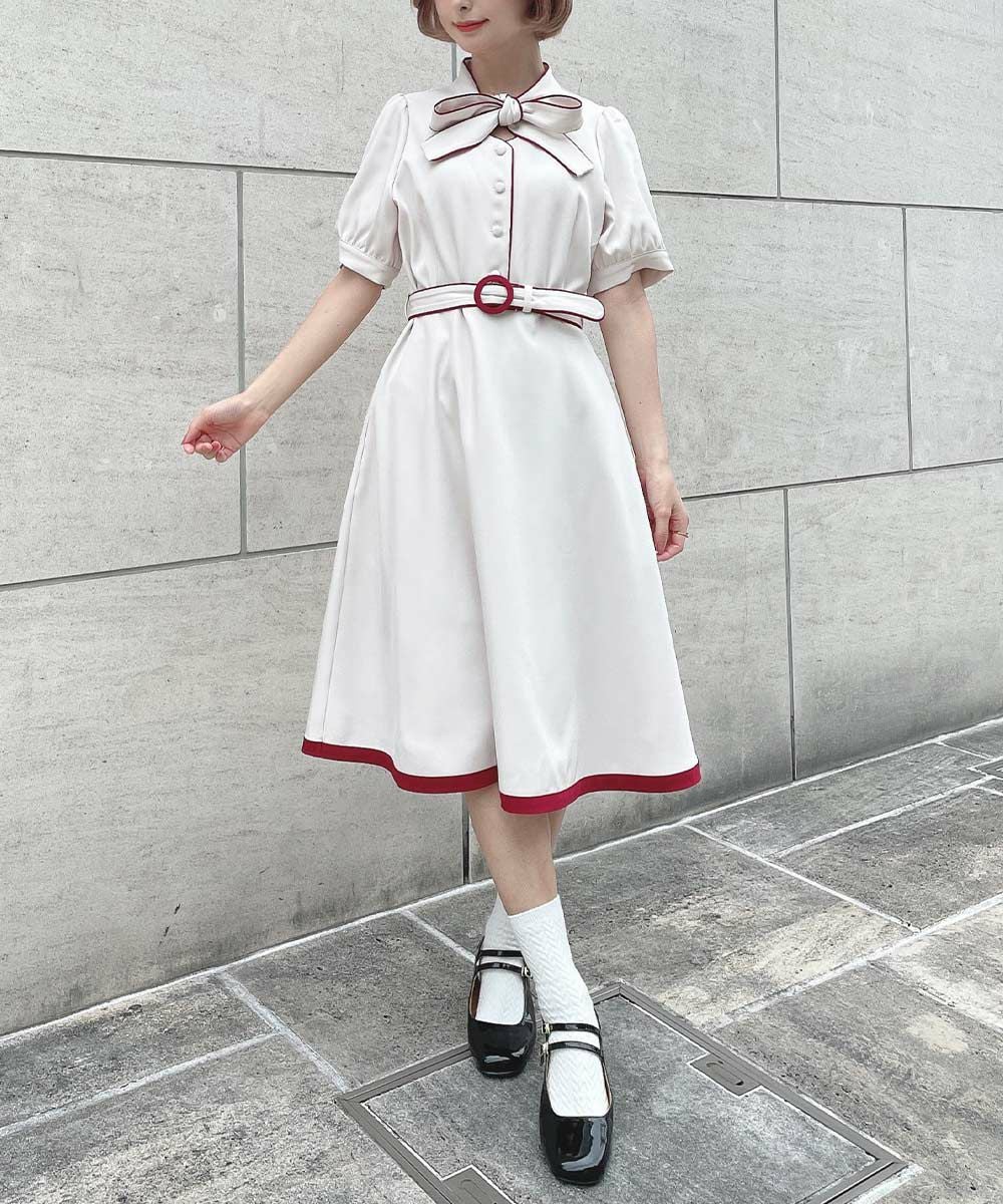 ivory×red / 152cm