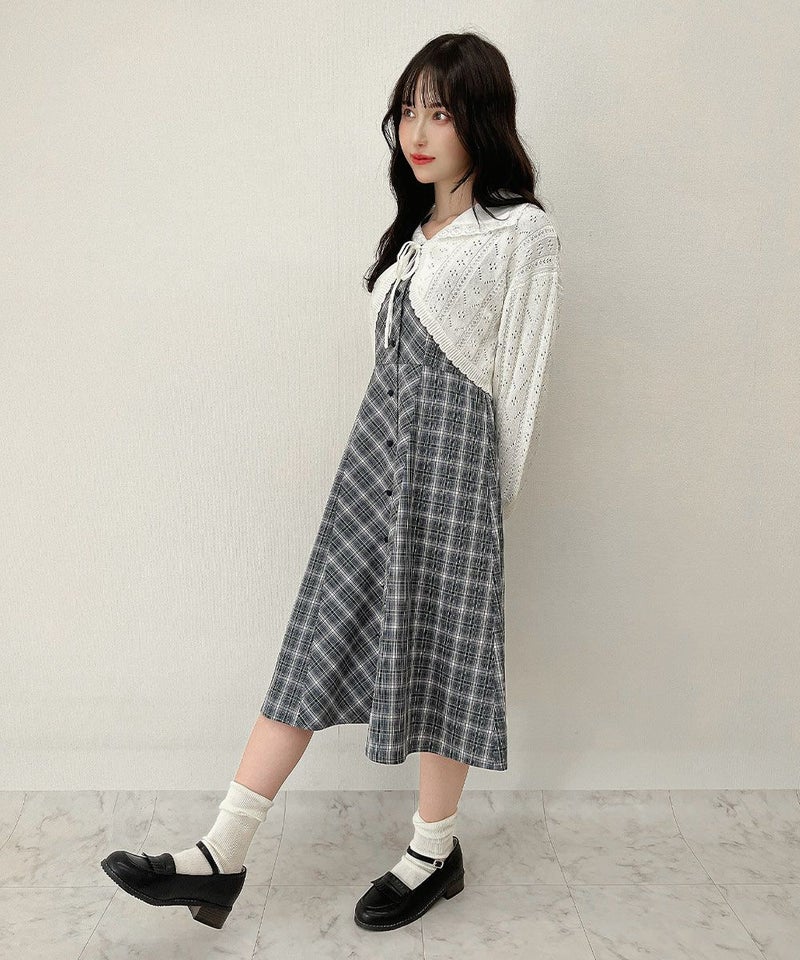 black×white / 157cm