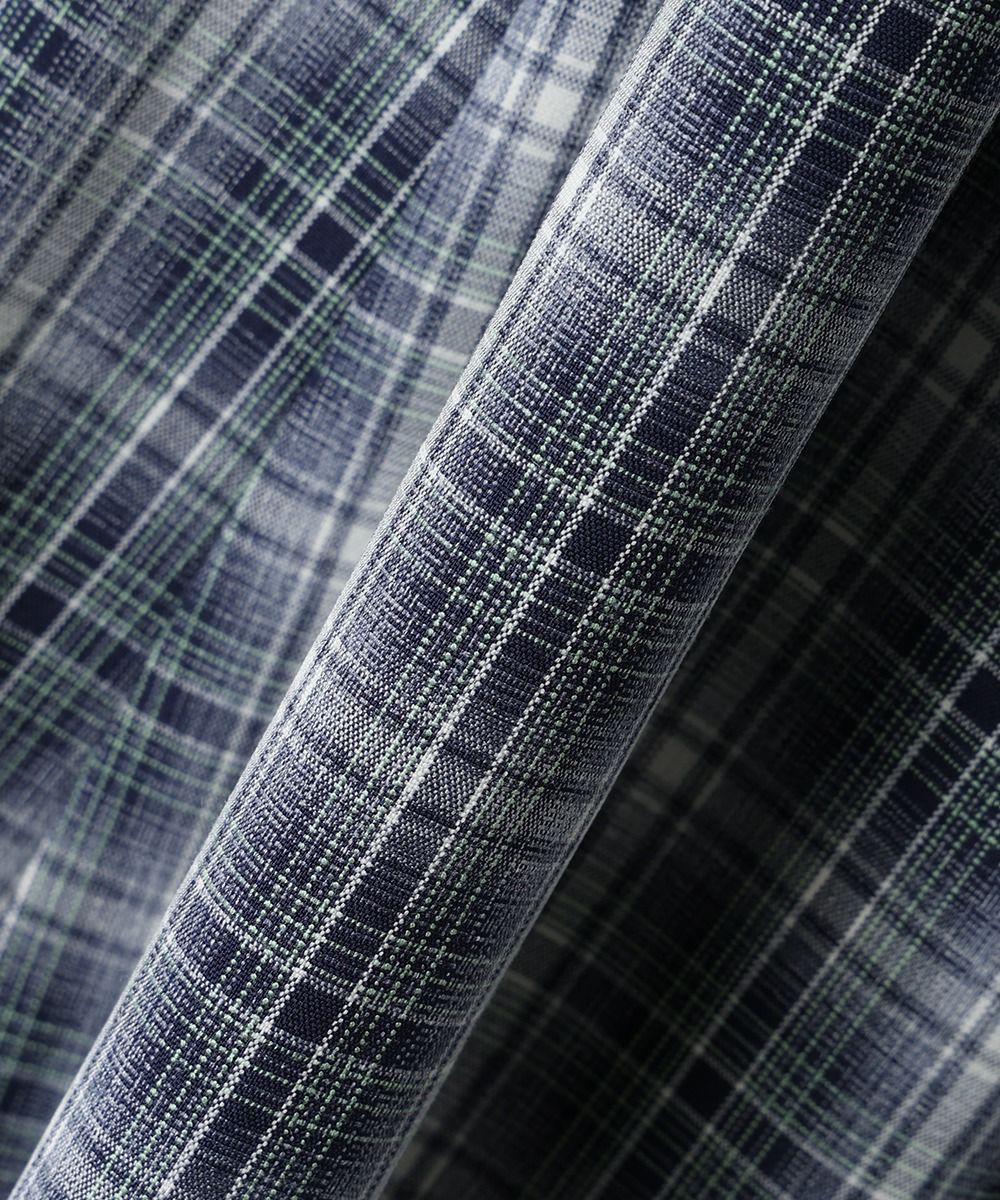 生地アップ (navy×white)