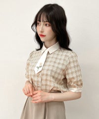 beige×white / 157cm