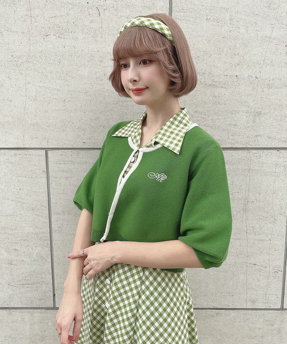 green×white / 152cm