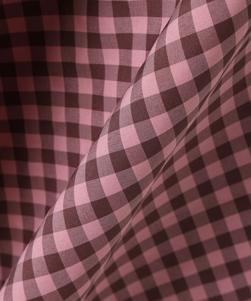 生地アップ (pink×brown)