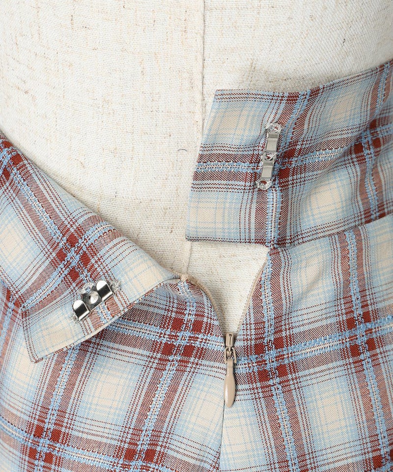 サイドファスナー (blue×red)